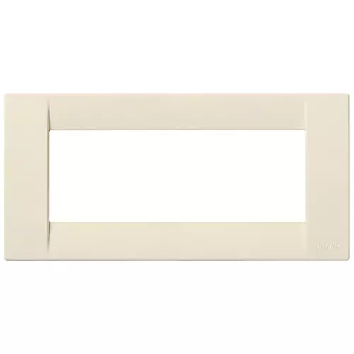 Vimar - 16745.D.04 - Classica plate 5M Silk Idea white