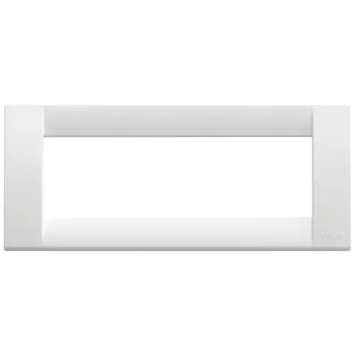 Vimar - 16746.01 - Plaque Classica 6M techn.blanc brillant