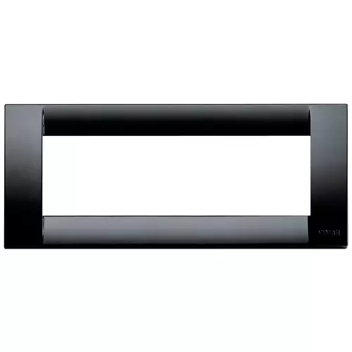 Vimar - 16746.16 - Placa Classica 6M tecn.negro