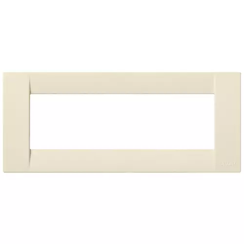 Vimar - 16746.D.04 - Placa Classica 6M Silk blanco Idea