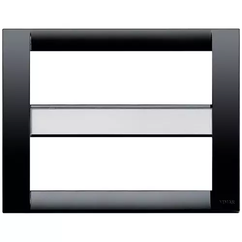 Vimar - 16748.16 - Placa Classica 12M tecn.negro