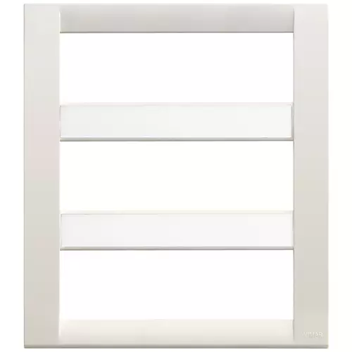 Vimar - 16749.04 - Plaque Classica 18M techn. blanc Idea