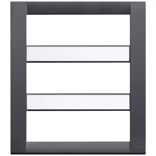 Vimar - 16749.14 - Placa Classica 18M tecn.gris Idea