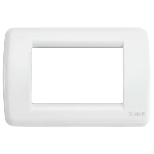 Vimar - 16753.01 - Placa Rondò 3M met.blanco