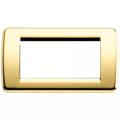 Vimar - 16754.32 - Placca Rondò 4M oro lucido
