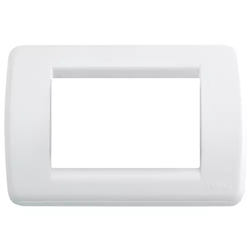 Vimar - 16763.01 - Rondò plate 3M techn. bright white