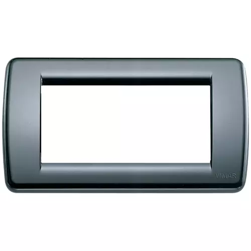 Vimar - 16764.15 - Plaque Rondò 4M techn. gris graphite