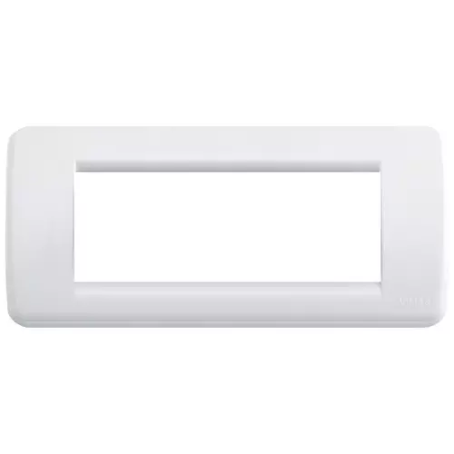 Vimar - 16765.01 - Plaque Rondò 5M techn. blanc brillant