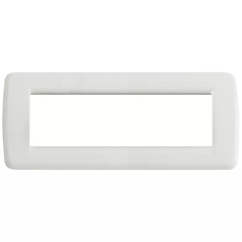 Vimar - 16766.D.04 - Rondò plate 6M Silk Idea white