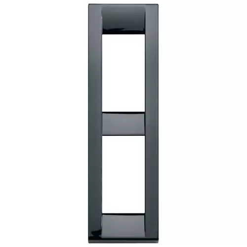 Vimar - 16782.11 - Classica plate 2Mpan metal black