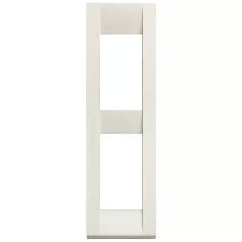 Vimar - 16787.04 - Placca Classica 2M pann.bianco Idea