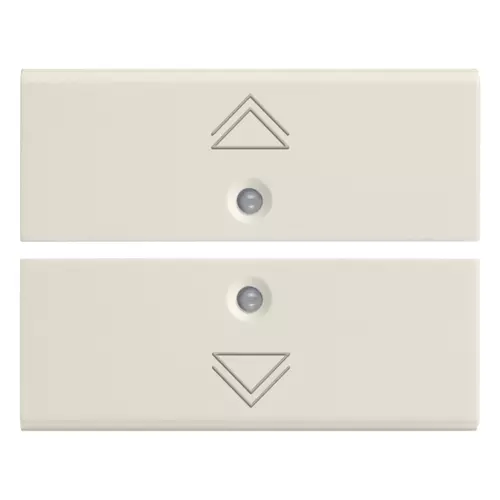 Vimar - 16842.4.B - Due mezzi tasti 2M dimmer bianco