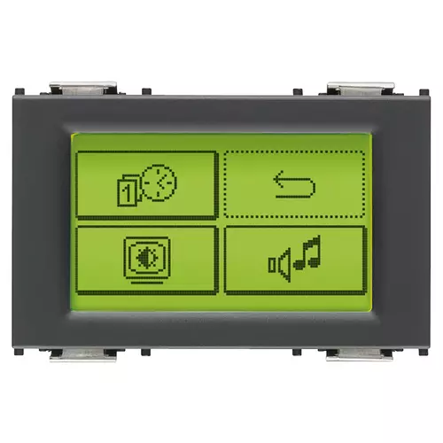 Vimar - 16849 - Monochrome touch screen KNX 3M grey