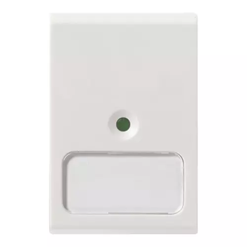 Vimar - 16971.1T.B - Button 1M with name-plate white