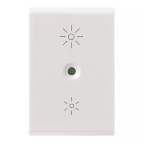 Vimar - 16971.25.B - Button 1M regulation symbol white