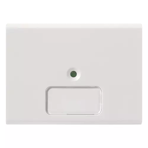 Vimar - 16972.1T.B - Touche 2M avec plaquette blanc