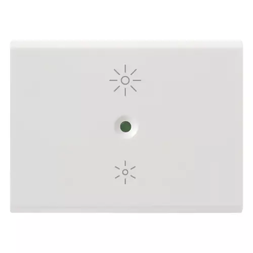 Vimar - 16972.25.B - Button 2M regulation symbol white