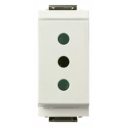 Vimar - 17031.B - 2P+E 10A P11 outlet white