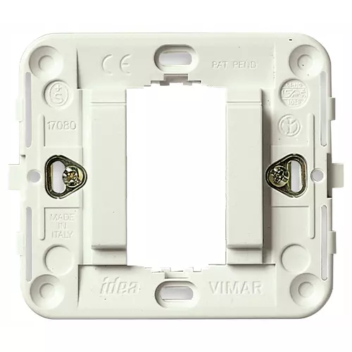 Vimar - 17080.B - Frame 1M smooth front+claws white