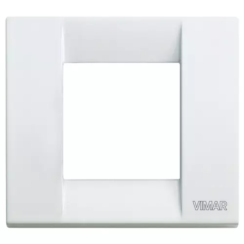 Vimar - 17092.01 - Placca Classica 1-2M bianco