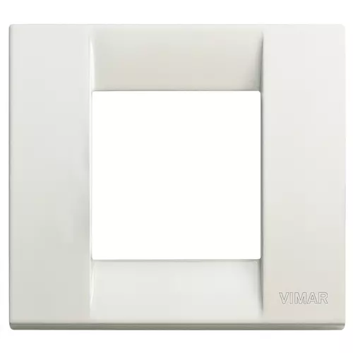 Vimar - 17092.10 - Classica plate 1-2M metal ivory