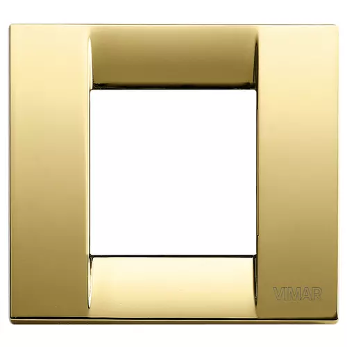 Vimar - 17092.32 - Placa Classica 1-2M met.oro brillante