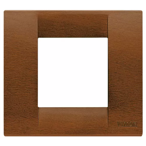 Vimar - 17092.55 - Placa Classica 1-2M madera nogal