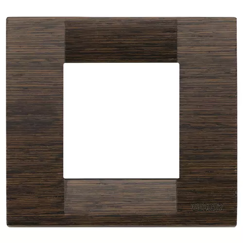 Vimar - 17092.56 - Classica plate 1-2M wood wengé