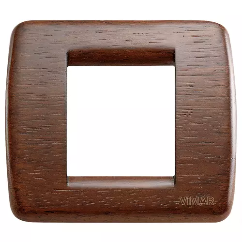 Vimar - 17093.55 - Rondò plate 1-2M wood walnut