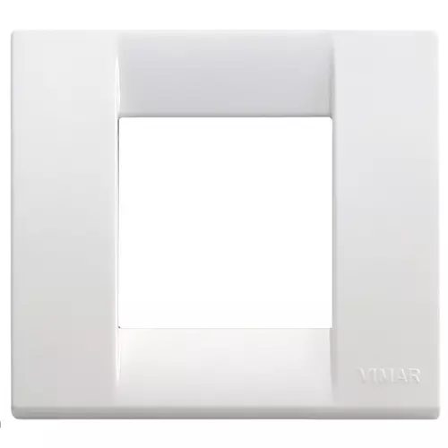 Vimar - 17097.01 - Plaque Classica1-2M techn.blanc brillant