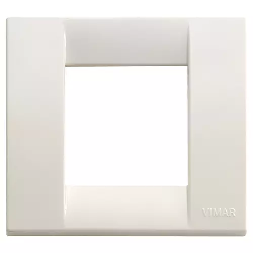 Vimar - 17097.04 - Placca Classica 1-2M bianco Idea