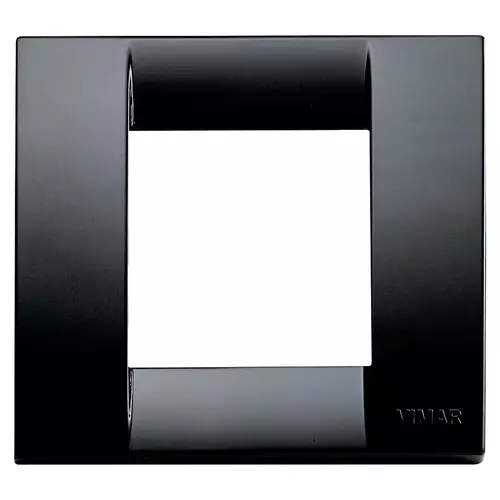 Vimar - 17097.16 - Placca Classica 1-2M nero