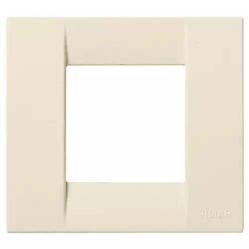 Vimar - 17097.D.04 - Plaque Classica 1-2M Silk blanc Idea