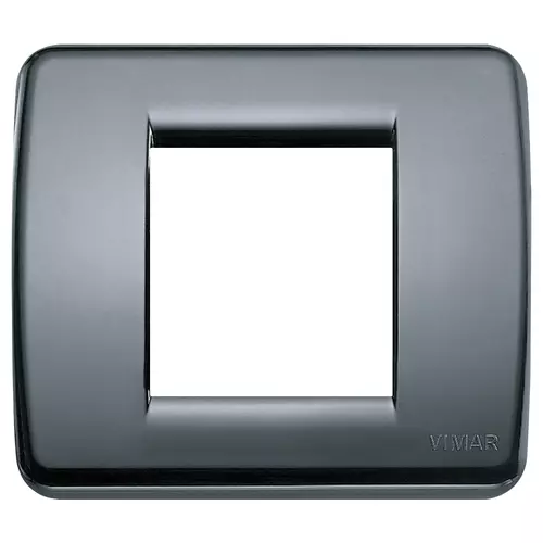 Vimar - 17098.15 - Rondò plate 1-2M techn. graphite grey