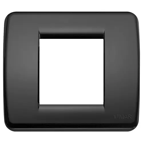 Vimar - 17098.16 - Rondò plate 1-2M techn. black