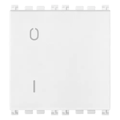 Vimar - 19015.2.B - Interrupteur 2P 16AX 2M blanc