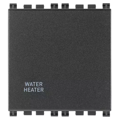 Vimar - 19016.2.WH - 2P20AX 1-way switch WATER/HEATER2M grey