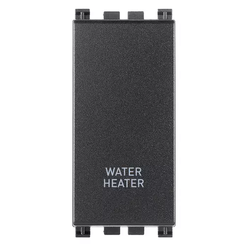 Vimar - 19016.WH - Schalter 2P 20AX WATER/HEATER grau