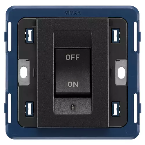 Vimar - 19017 - 2P 32A 1-way switch grey