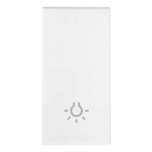 Vimar - 19021.L.B - Tasto 1M simbolo luce bianco