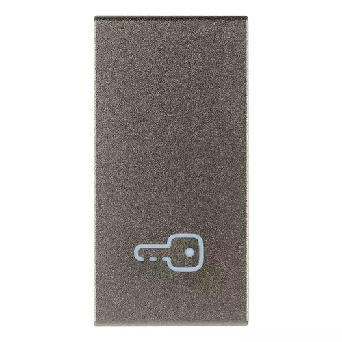 Vimar - 19021.P.M - Touche 1M symbole clé Metal