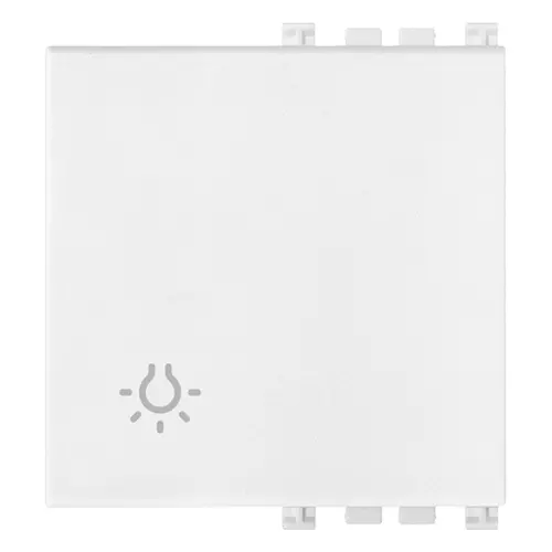 Vimar - 19022.L.B - Button 2M light symbol white