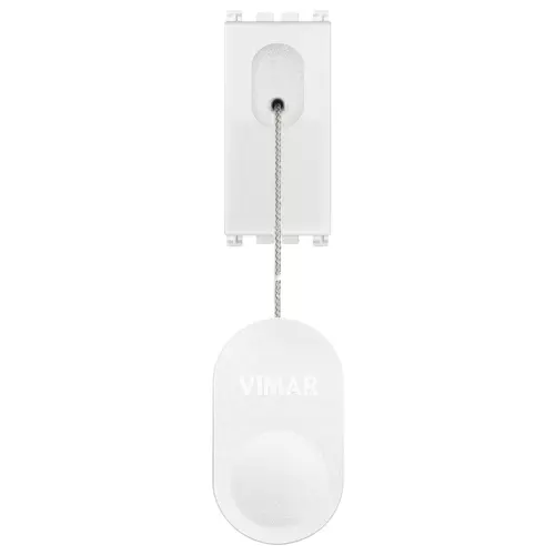 Vimar - 19052.B - 1P NO 10A cord-operated pushbutton white