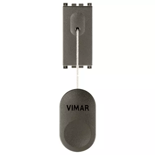 Vimar - 19052.M - Μπουτόν 1Ρ ΝΟ 10Α τραβηκτό Metal