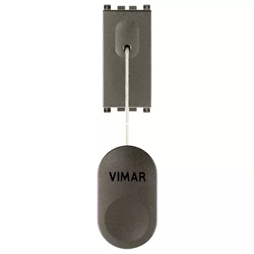 Vimar - 19053.M - Poussoir 1P NC 10A à tirage Metal