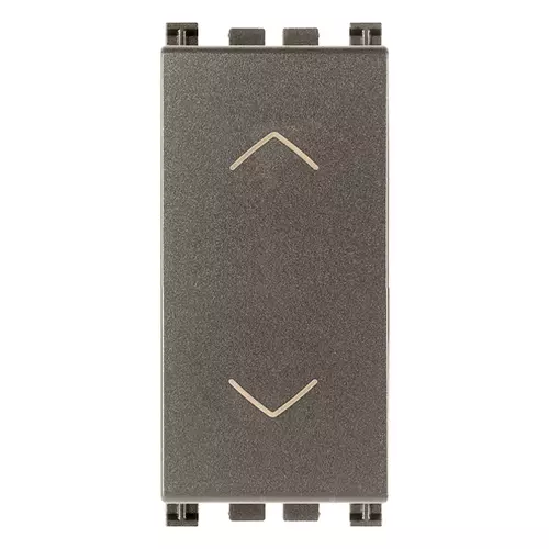 Vimar - 19061.M - 2P 10A 2-way push button Metal