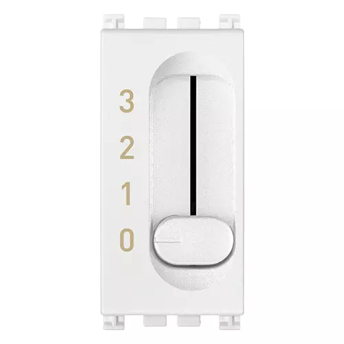 Vimar - 19095.B - 1P 6(2)A slide switch white