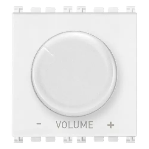 Vimar - 19099.B - Volume dimmer white