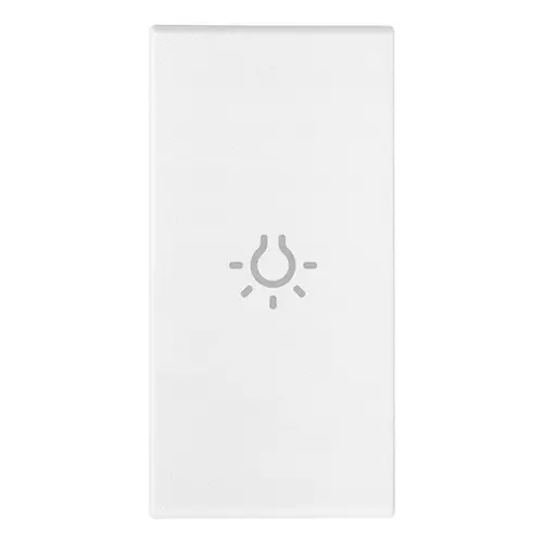 Vimar - 19131.L.B - Tasto 1M simbolo luce assiale bianco