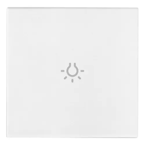 Vimar - 19132.L.B - Axial button 2M light symbol white